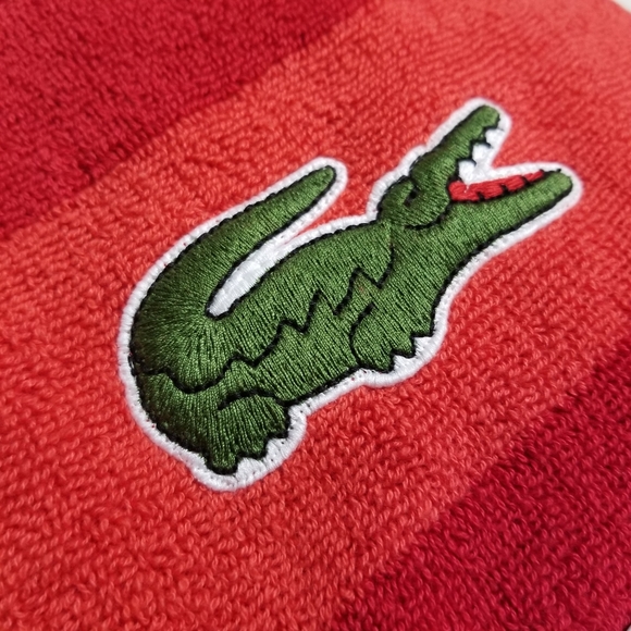 Lacoste Bath Towel Lot of 4 30" x 52" Match Cotton - Picture 3 of 6